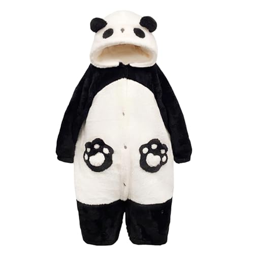 Amazon.com: Mululian Unisex Panda Costume Warm Flannel Cute Animal